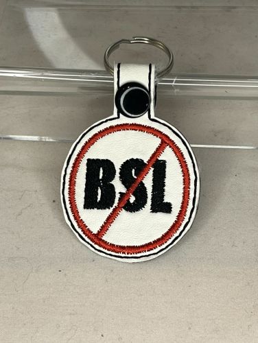Anti BSL (Breed-Specific legislation) keychain